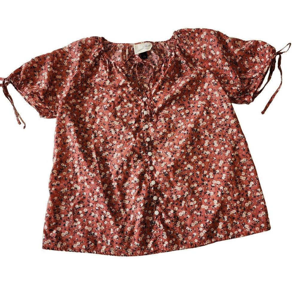 Mini Floral Top Univeral Thread Goods Co Size Small